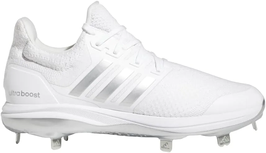 adidas Mens Ultra Boost DNA 5.0 Baseball Baseball Sneakers Shoes Casual - White