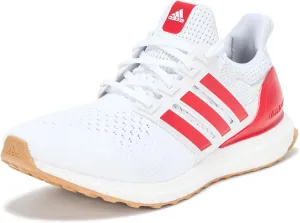 adidas Men's Ultraboost 1.0 DNA Sneaker, White/Better Scarlet/Gum, 11