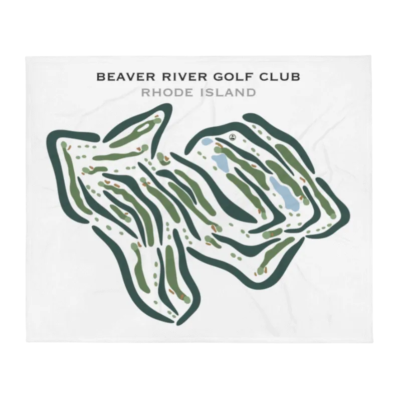 Beaver River Golf Club, Rhode Island - Printed Golf Courses