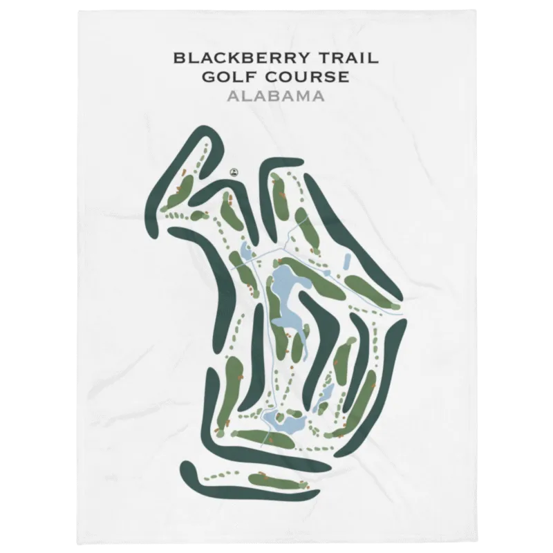 Blackberry Trail Golf Course, Alabama - Printed Golf Course
