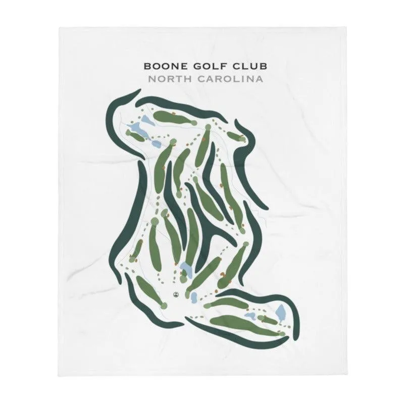Boone Golf Club, North Carolina - Printed Golf Courses