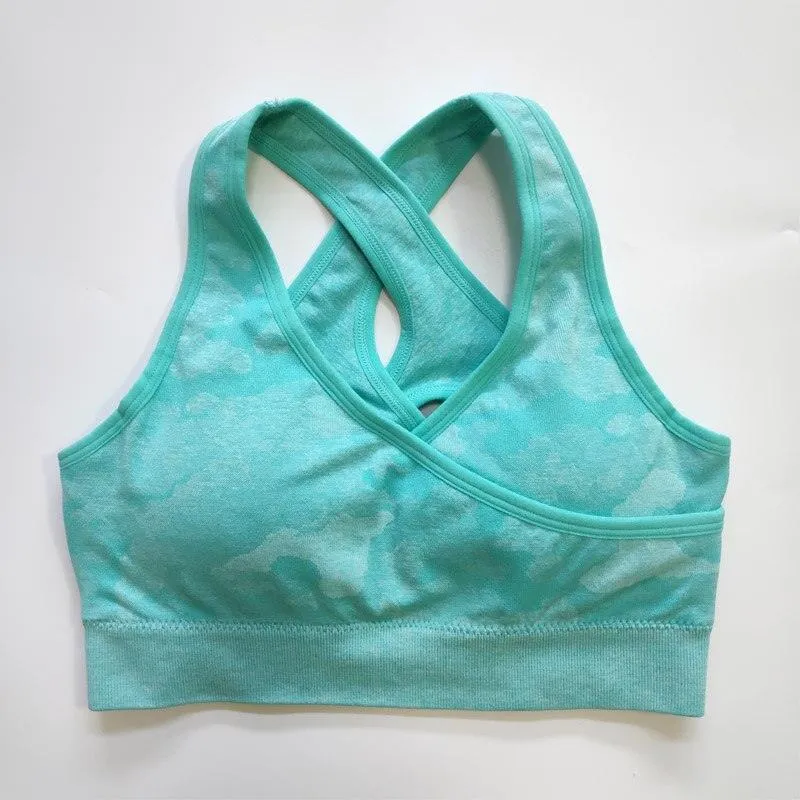 Camo Seamless Bra