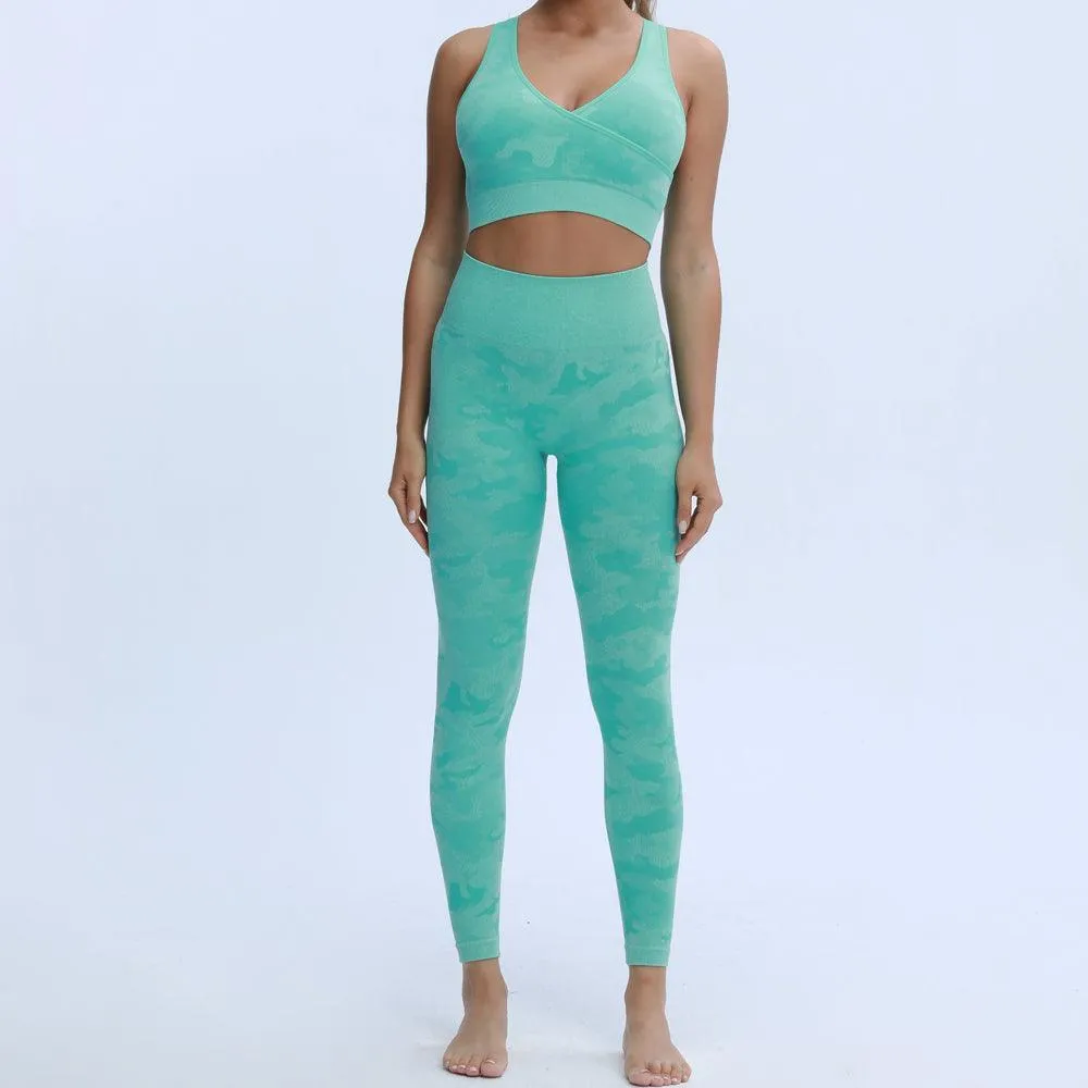 Camo Seamless Bra