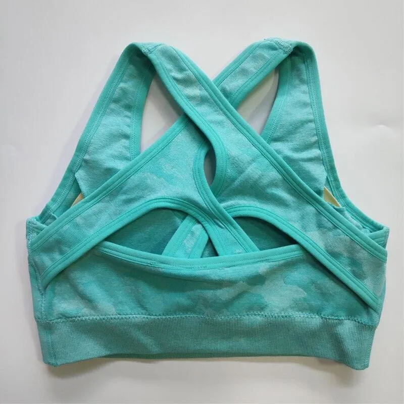 Camo Seamless Bra