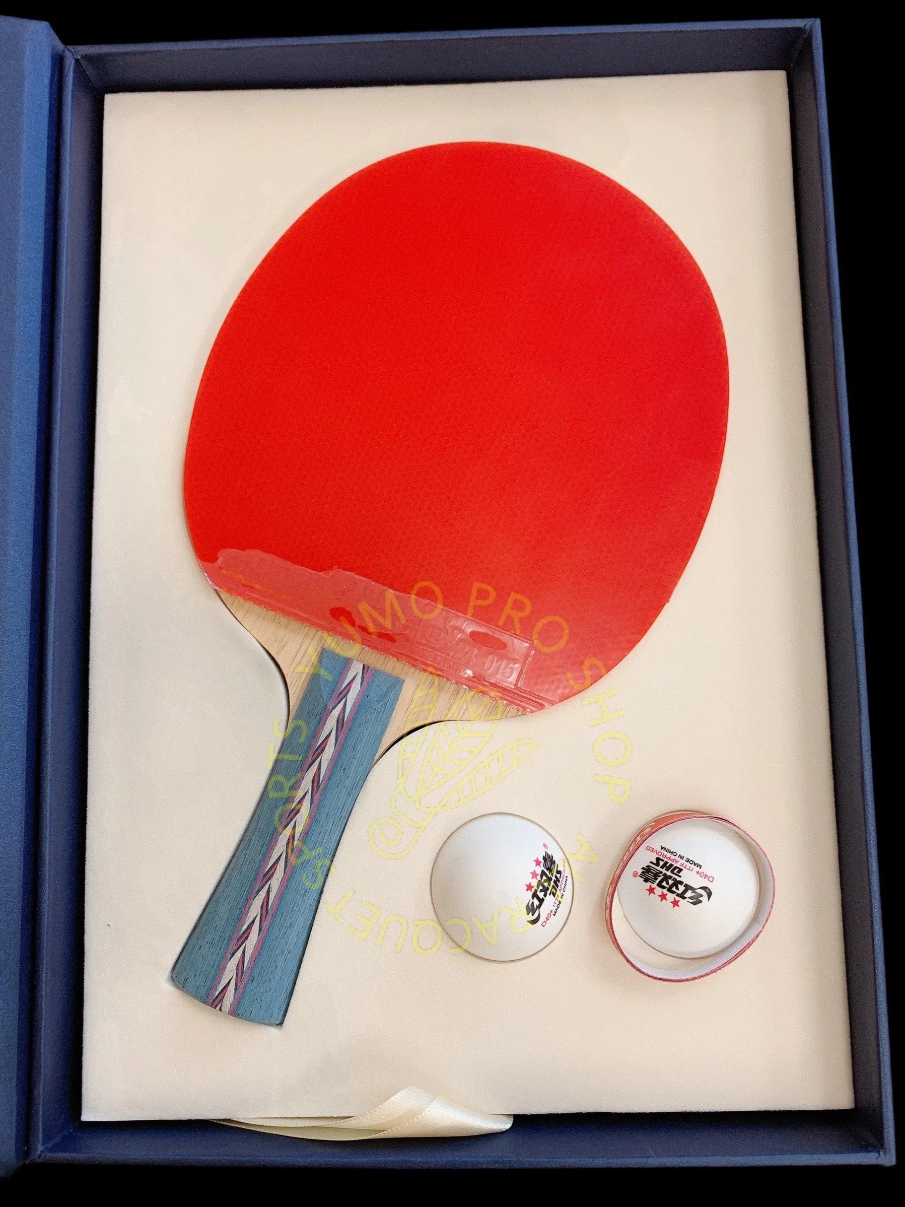 DHS Hurricane狂飚 No.2 Shakehand (FL) Racket Set