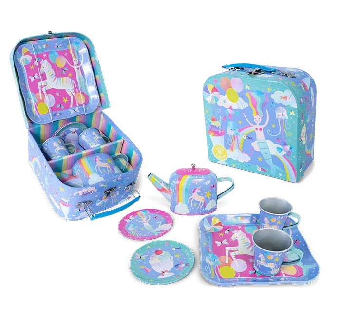 Floss & Rock Tin Tea Set – Fantasy (7 Piece)