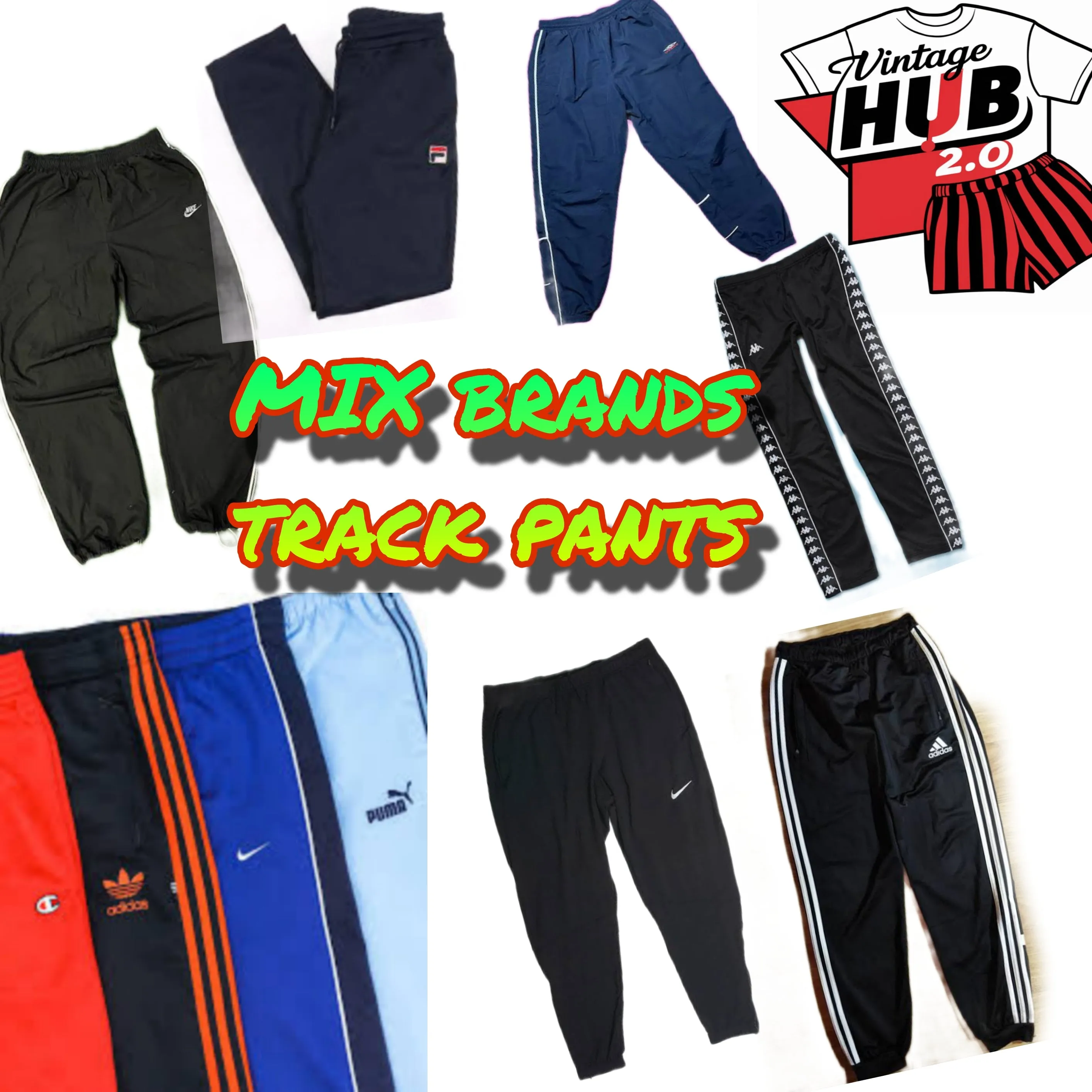 Mixed Branded Aesthetic Trackpants & Trousers