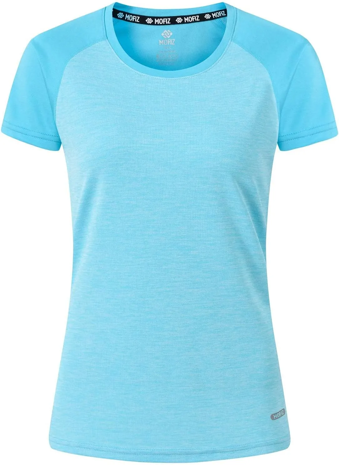 MoFiz Women's Short Sleeve UPF 50  Sun Protection Sports T-Shirt Quick Dry Running Workout Athletic Tee Top