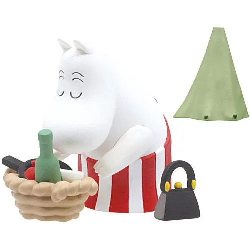 Moomin Camping In Moomin Valley Takara Tomy 2-Inch Mini-Figure