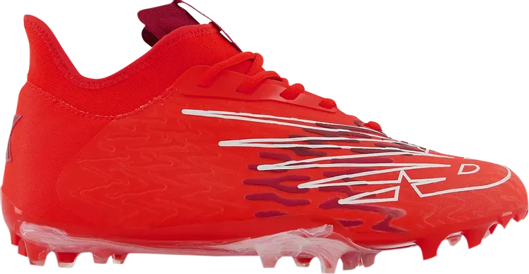 New Balance Burn X3 'Red Flame' Boots, Red