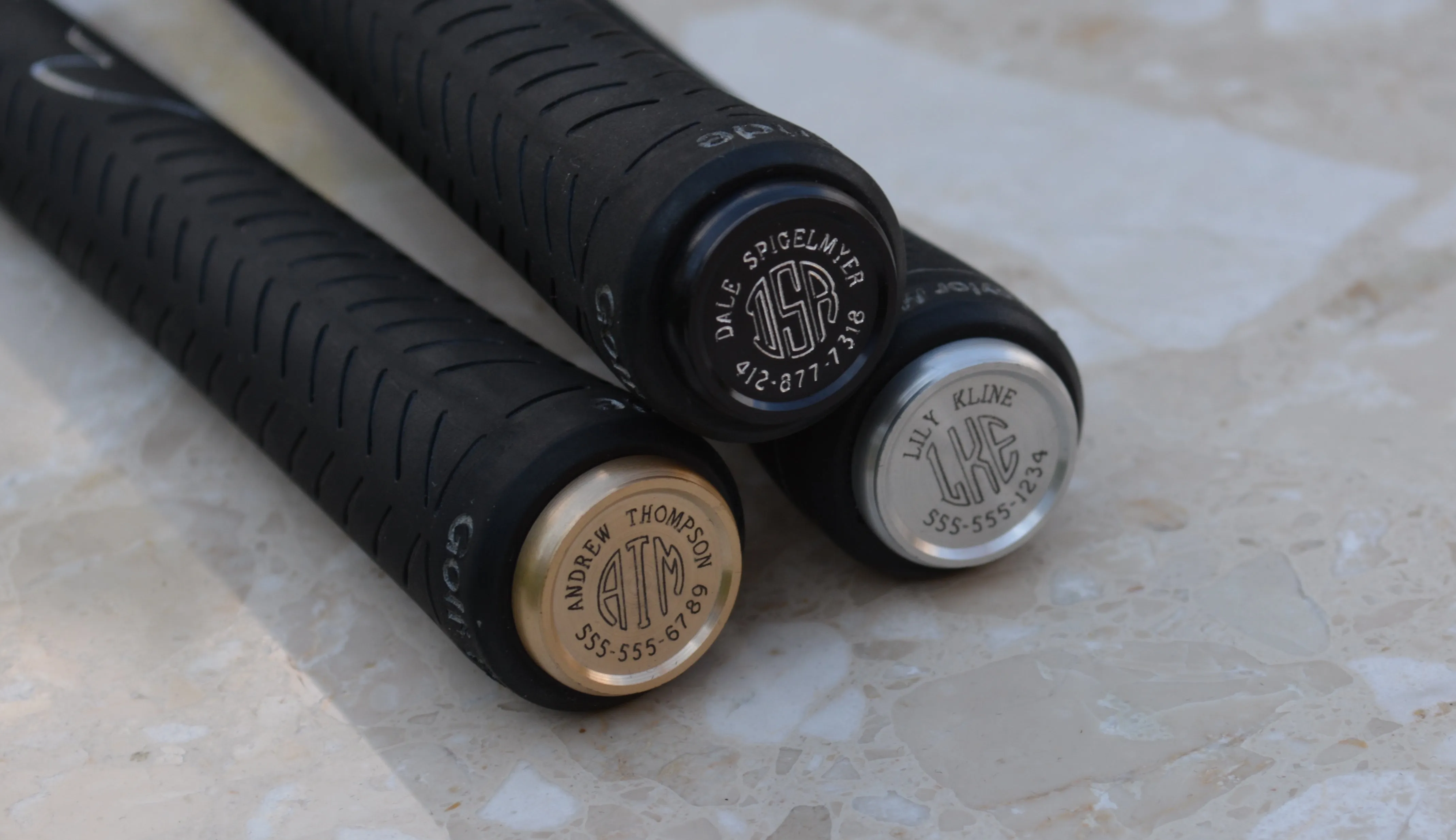 Personalized Monogrammed Golf Club ID Markers (set of 14 plus free ball marker)