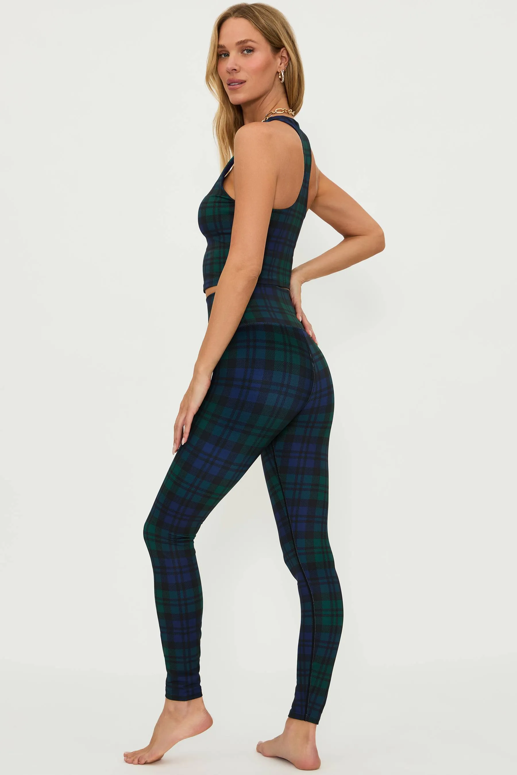 Piper Legging Wintergreen Plaid