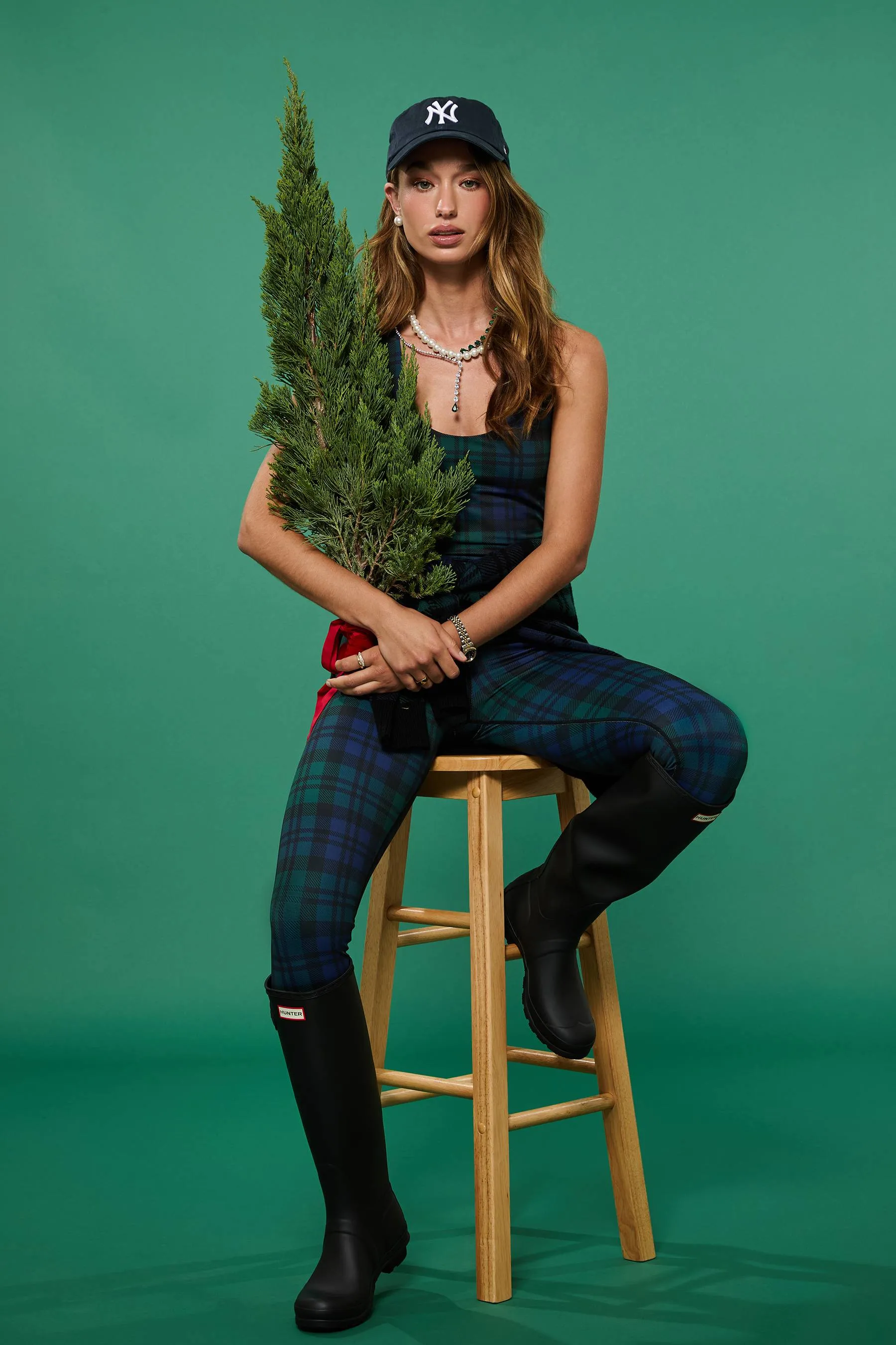 Piper Legging Wintergreen Plaid