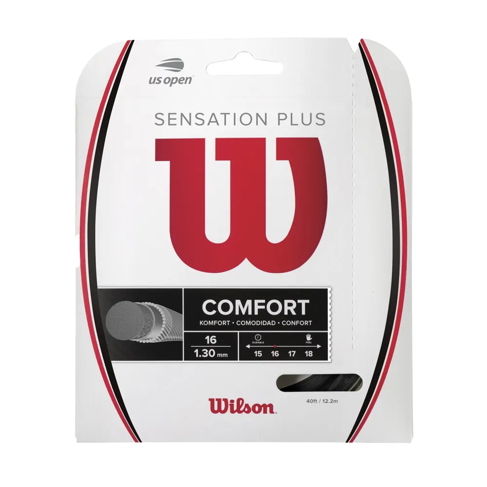 Sensation Comfort Plus Tennis String Black