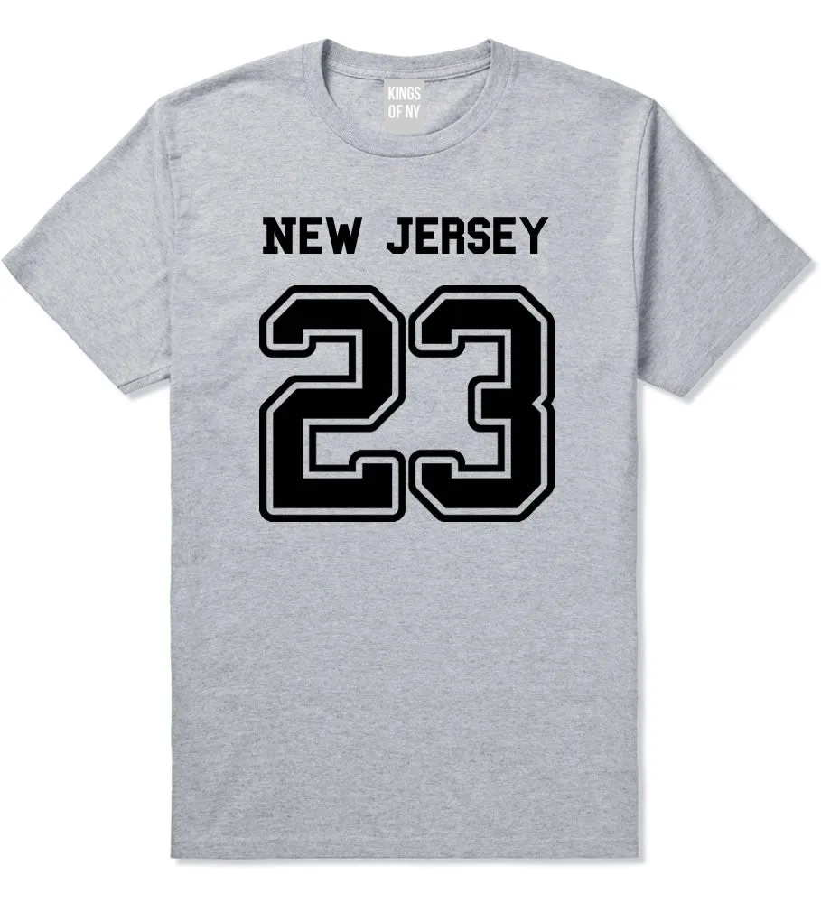 Sport Style New Jersey 23 Team State Jersey Mens T-Shirt