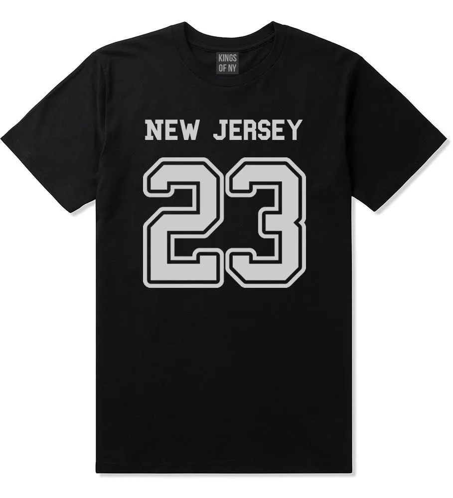Sport Style New Jersey 23 Team State Jersey Mens T-Shirt