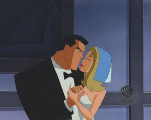 The New Batman Adventures Original Production Cel: Bruce Wayne and Susan Maguire