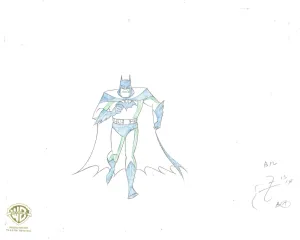 The New Batman Adventures Original Production Drawing: Batman