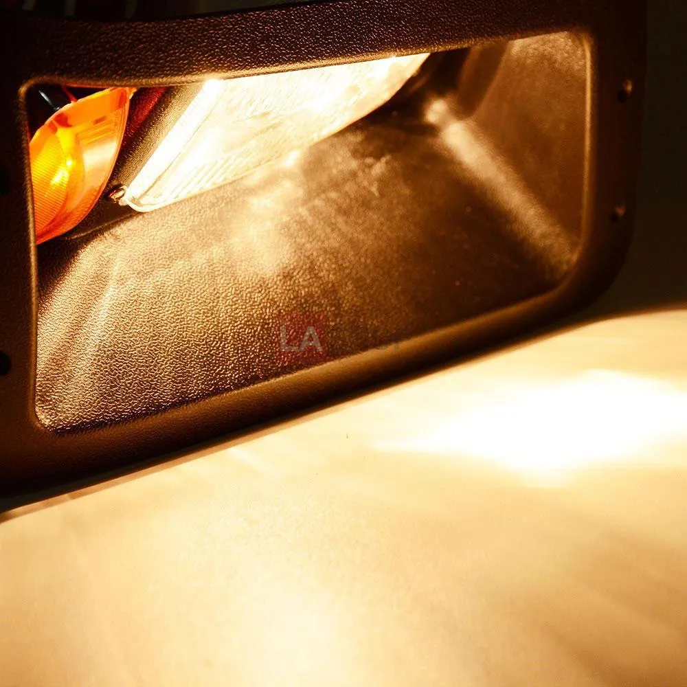 TheLAShop Club Car DS Golf Cart Halogen Headlight Bar LED Tail Light Kit