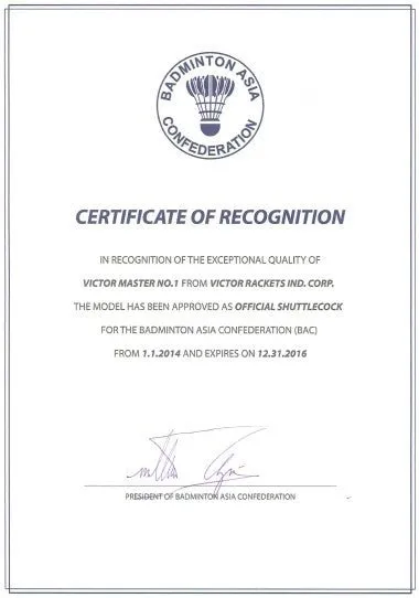 Victor MASTER #1 Shuttlecocks
