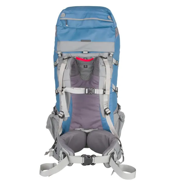 Wilderness Equipment Prion 85 Litre Top Loading Canvas Hiking /Expedition Backpack - Ocean