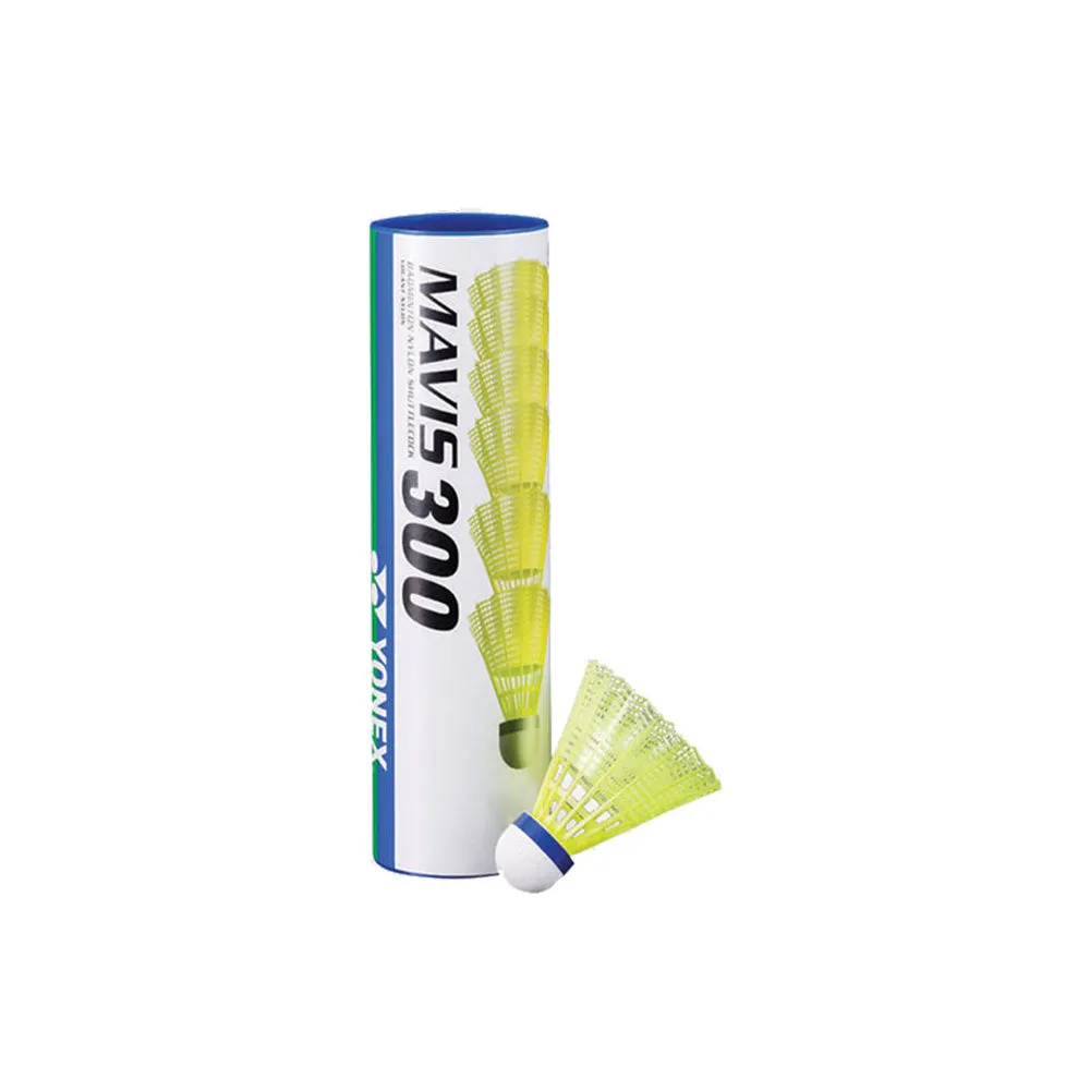 Yonex Mavis 300 Nylon Shuttles - Yellow
